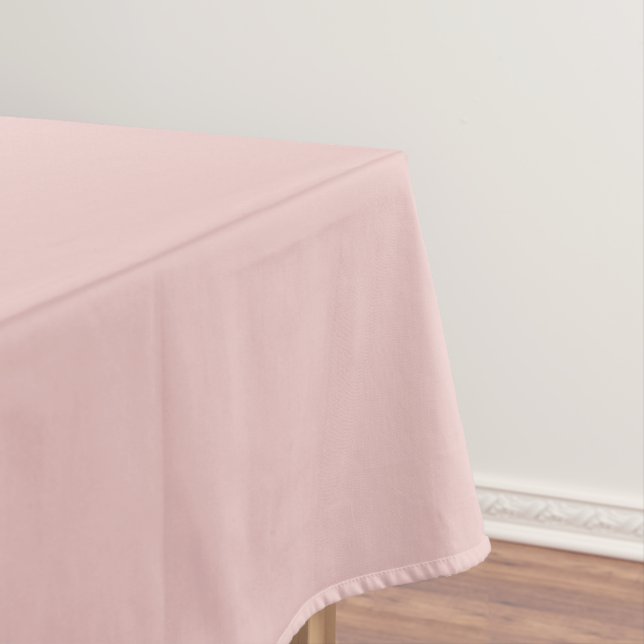 Trend Color Light Pink Tablecloth (In Situ)