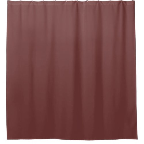 Trend Color _ Mahogany Brown Shower Curtain