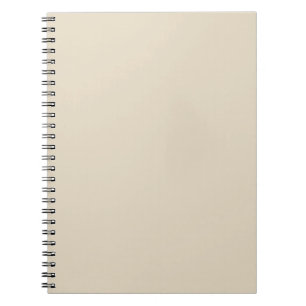 Trend Color - Natural Beige Notebook