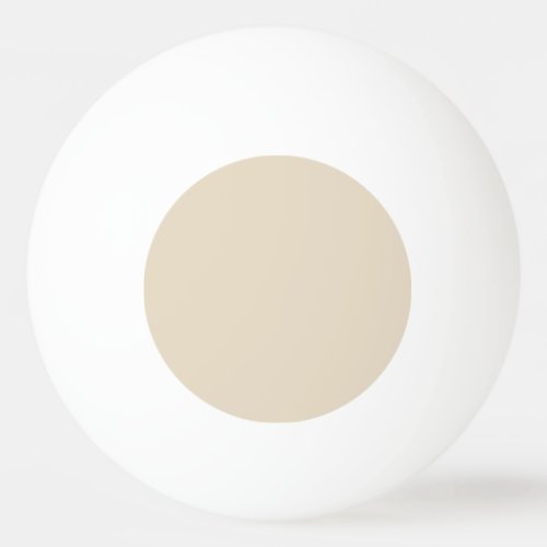 Trend Color _ Natural Beige Ping Pong Ball