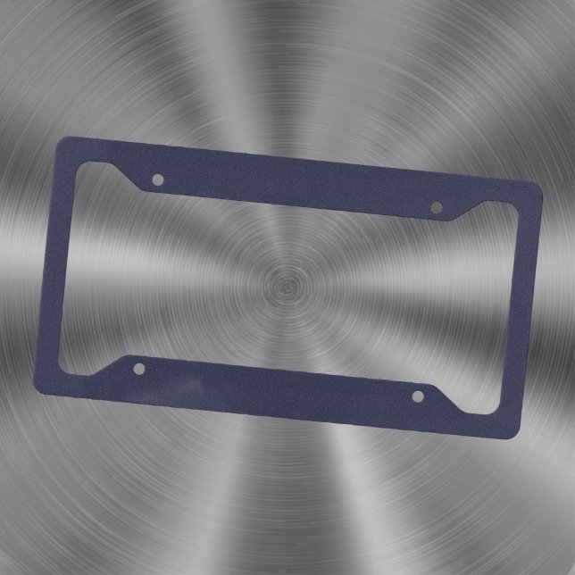 Trend Color - Navy Blue License Plate Frame (Creator Uploaded)