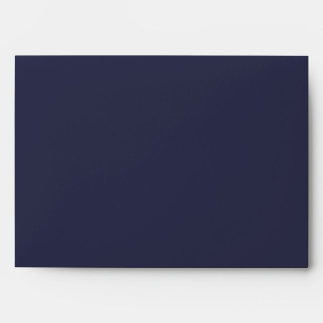 Trend Color - Navy Blue - Solid Envelope (Front)