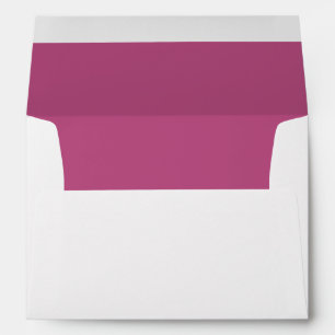 Trend Color Pink Purple Berry Interior - Envelope