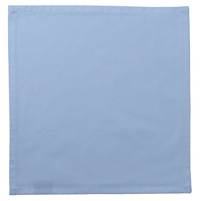 Trend Color - Powder Blue Cloth Napkins (Front)