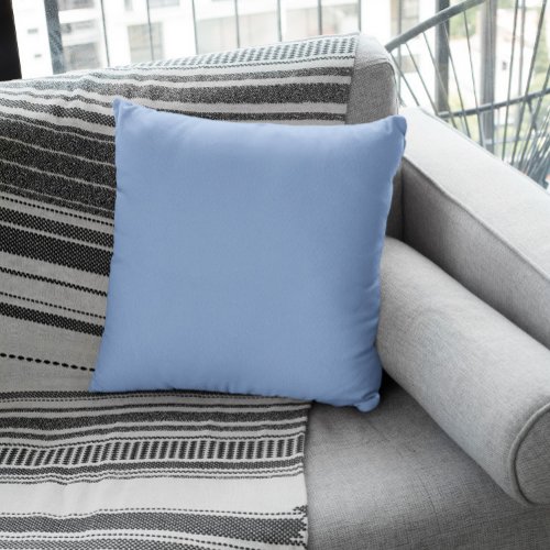 Trend Color _ Powder Blue Throw Pillow