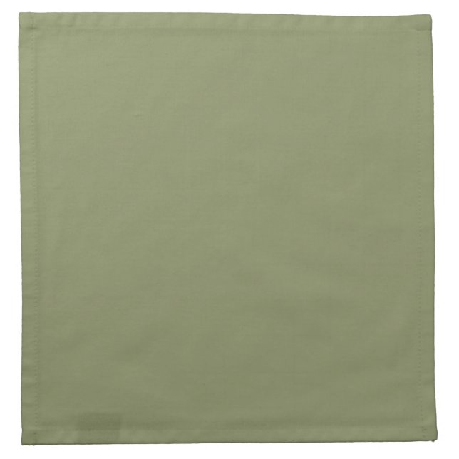 Trend Color Reed Green Cloth Napkin (Front)