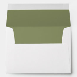 Trend Color Reed Green Interior - Envelope
