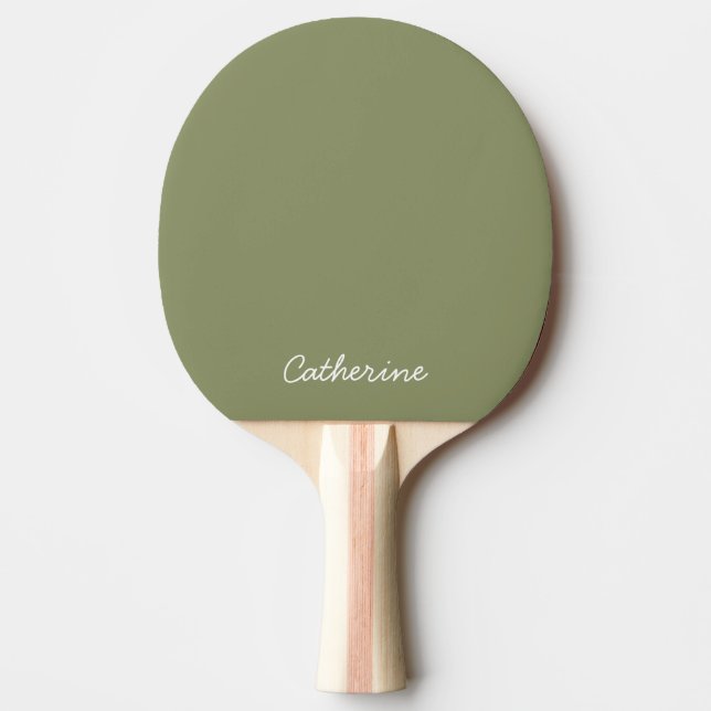 Trend Color Reed Green Ping Pong Paddle (Front)