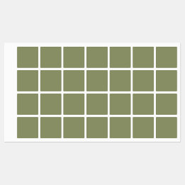 Trend Color Reed Green Solid Colored Labels