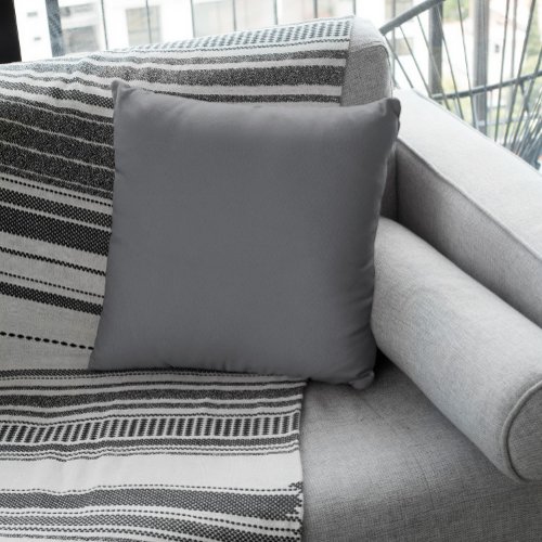 Trend Color _ Slate Gray Throw Pillow