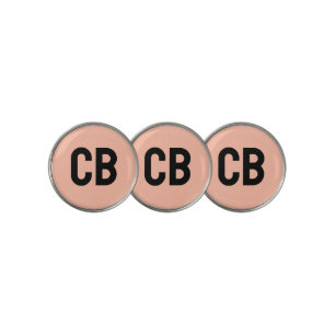 Trend Color Soft Peach Golf Ball Markers