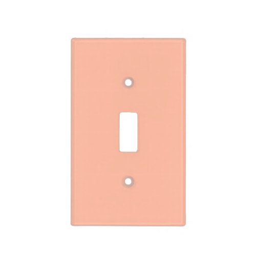Trend Color Soft Peach Light Switch Cover