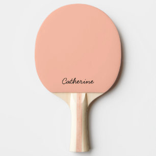 Trend Color Soft Peach Ping Pong Paddle