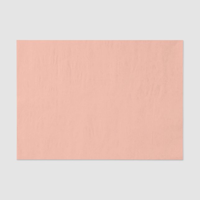 Trend Color - Soft Peach Tissue Paper (Front)