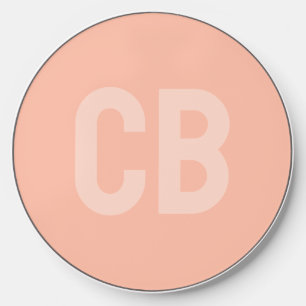 Trend Color - Soft Peach Wireless Charger