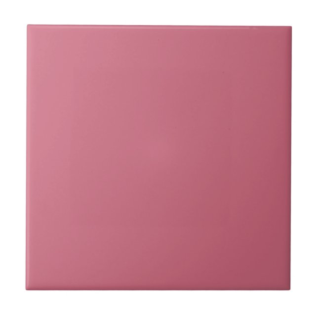 Trend Color Soft Pink Ceramic Tile (Front)
