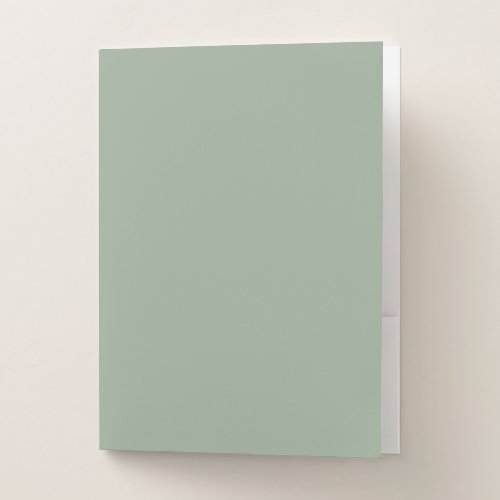 Trend Color _ Soft Sage _ Pocket Folder