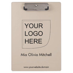 Trend Color Soft Taupe - Business Clipboard