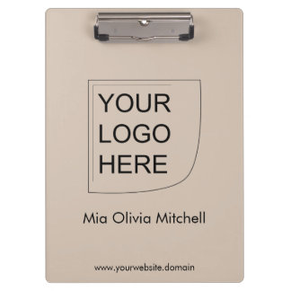 Trend Color Soft Taupe - Business Clipboard