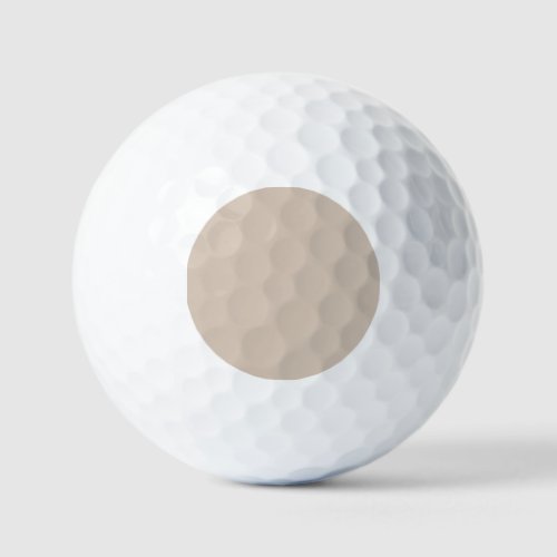 Trend Color Soft Taupe Golf Balls