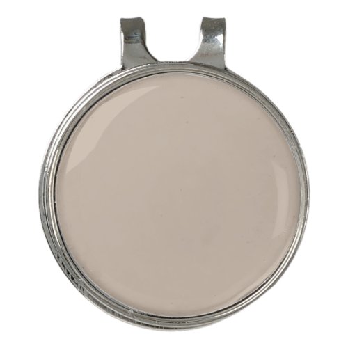Trend Color Soft Taupe Golf Hat Clip Ball Marker
