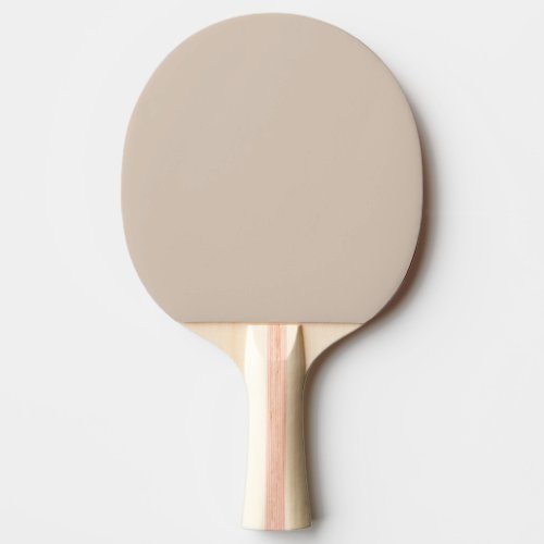 Trend Color Soft Taupe Ping Pong Paddle