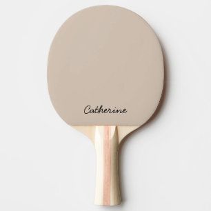 Trend Color Soft Taupe Ping Pong Paddle