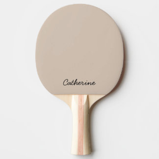 Trend Color Soft Taupe Ping Pong Paddle