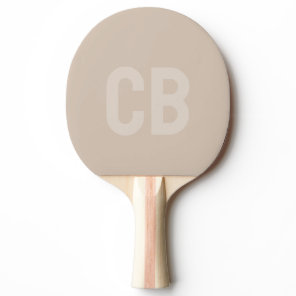 Trend Color Soft Taupe Ping Pong Paddle