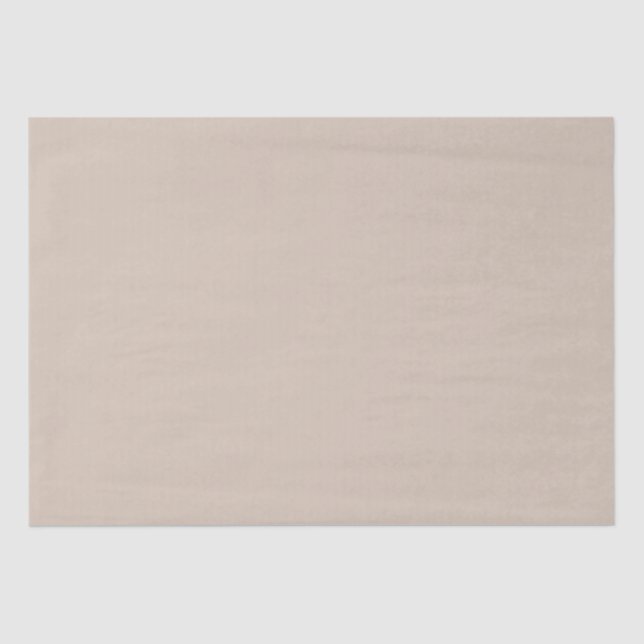 Trend Color - Soft Taupe Tissue Paper (Front)