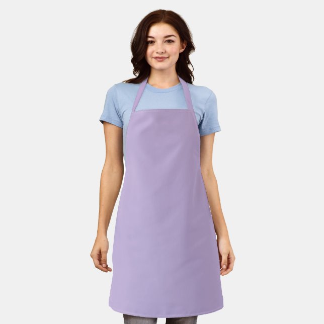 Trend Color Soft Violet Apron (Worn)