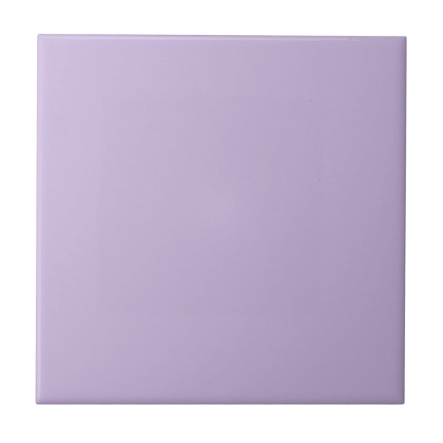 Trend Color - Soft Violet Ceramic Tile (Front)