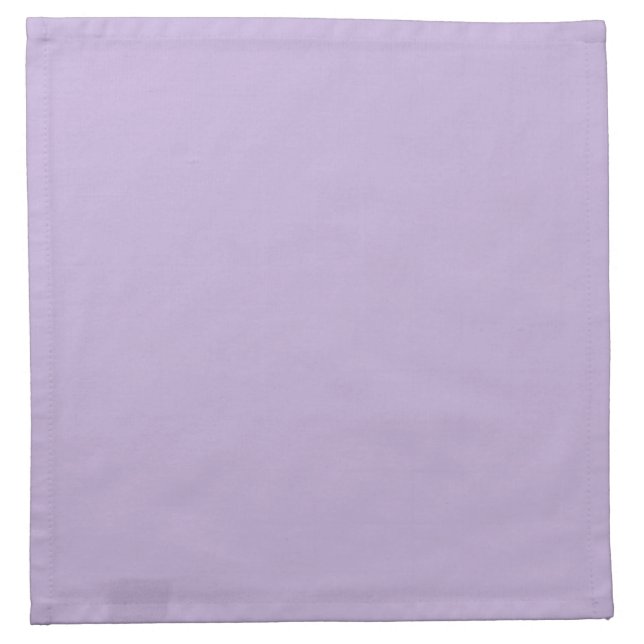 Trend Color Soft Violet Cloth Napkin (Front)