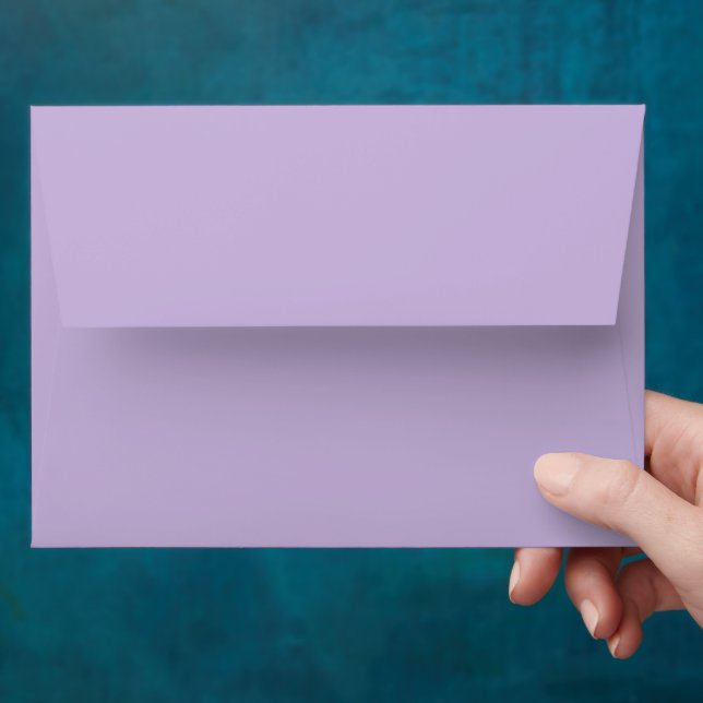 Trend Color - Soft Violet Envelope (Hand)