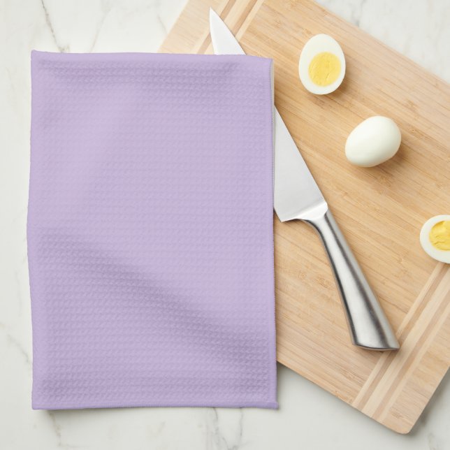 Trend Color Soft Violet Kitchen Towel (Quarter Fold)