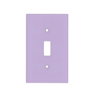 Trend Color Soft Violet Light Switch Cover