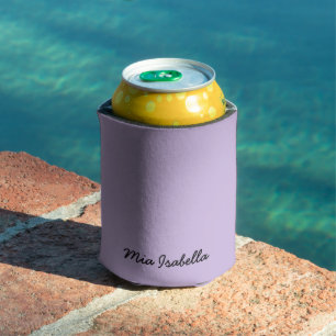 Trend Color - Soft Violet Name Can Cooler