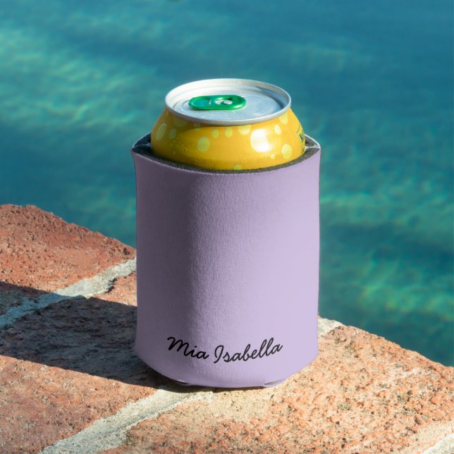 Trend Color - Soft Violet Name Can Cooler (In Situ Pool)