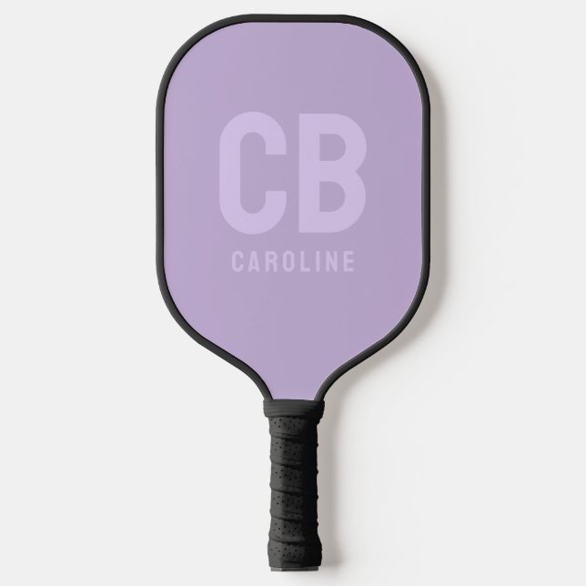 Trend Color Soft Violet Pickleball Paddle (Front)