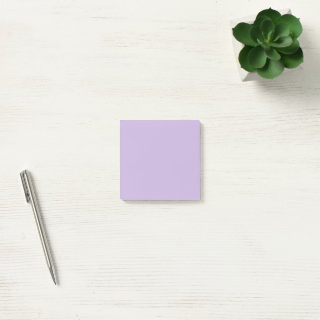 Trend Color - Soft Violet Solid  Post-it Notes (Office)