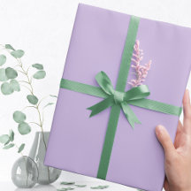 Trend Color - Soft Violet Wrapping Paper Roll