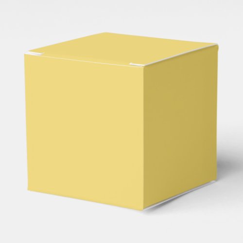 Trend Color _ Soft Yellow Classic Favor Box
