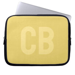 Trend Color Soft Yellow Laptop Sleeve
