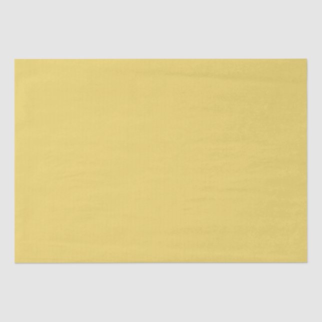 Trend Color - Soft Yellow Tissue Paper (Front)