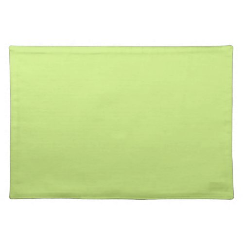 Trend Color _ Spring Green Cloth Placemat