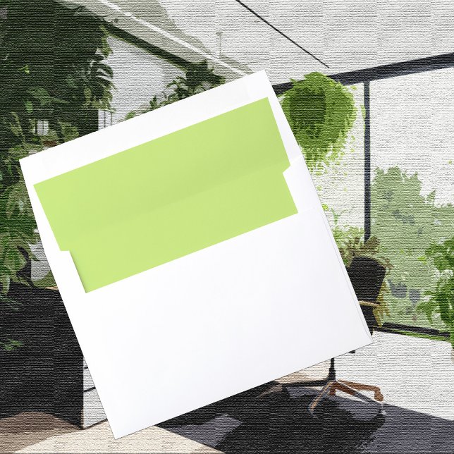 Trend Color - Spring Green - Envelope Liner (Creator Uploaded)