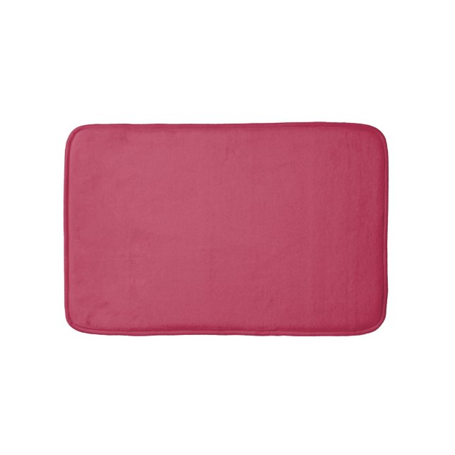 Trend Color - Vibrant Magenta Bath Mat (Front)