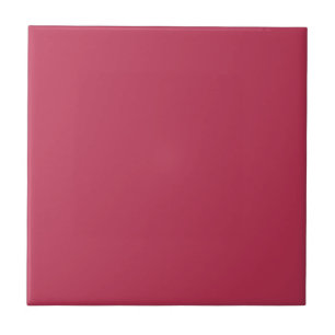 Trend Color - Vibrant Magenta Deco Ceramic Tile