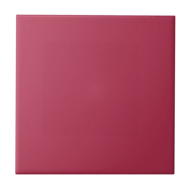 Trend Color Warm Pink Ceramic Tile (Front)