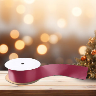 Trend Color Warm Pink Satin Ribbon